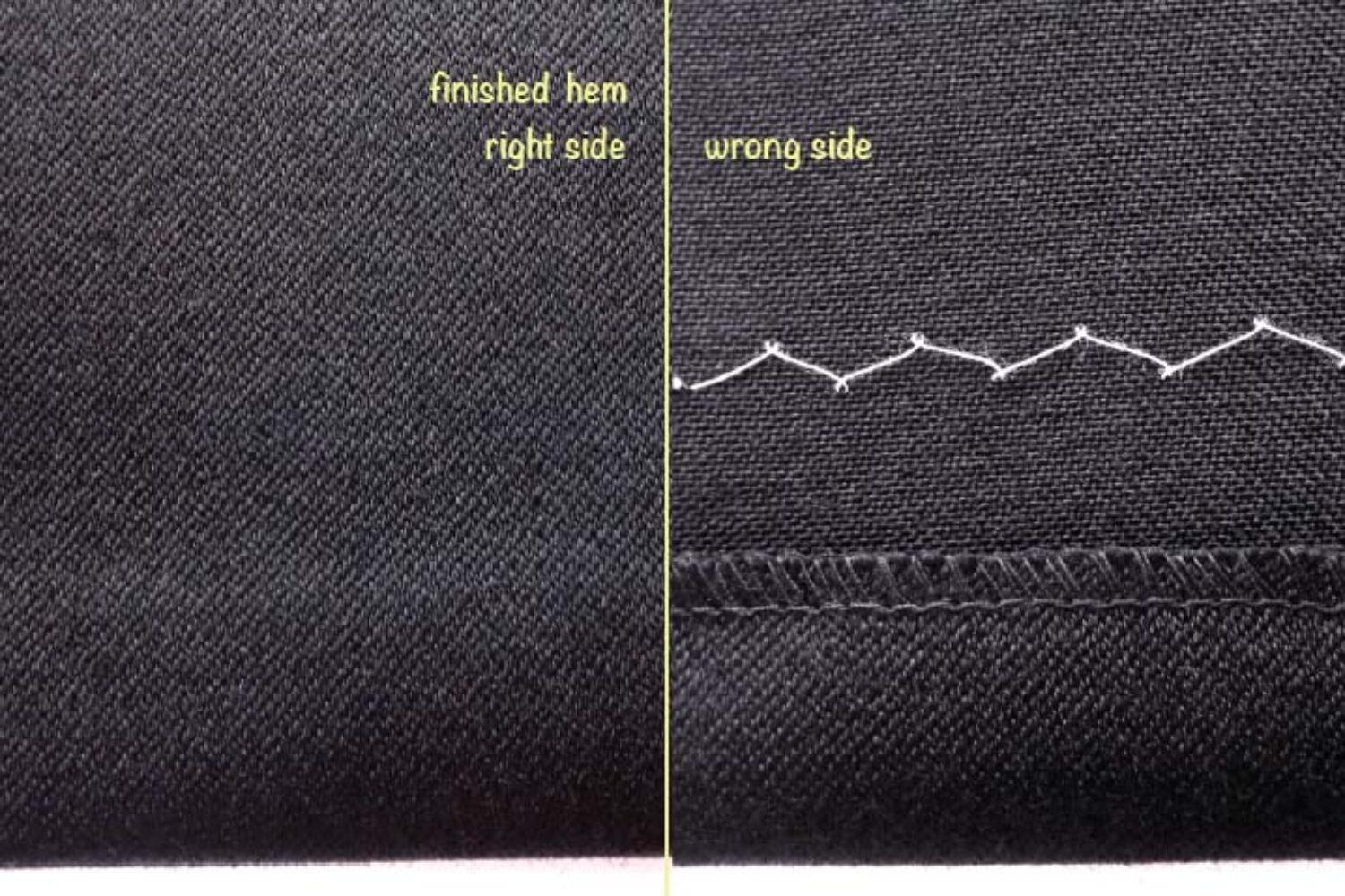 How to hand sew an invisible hem - Inseam Studios