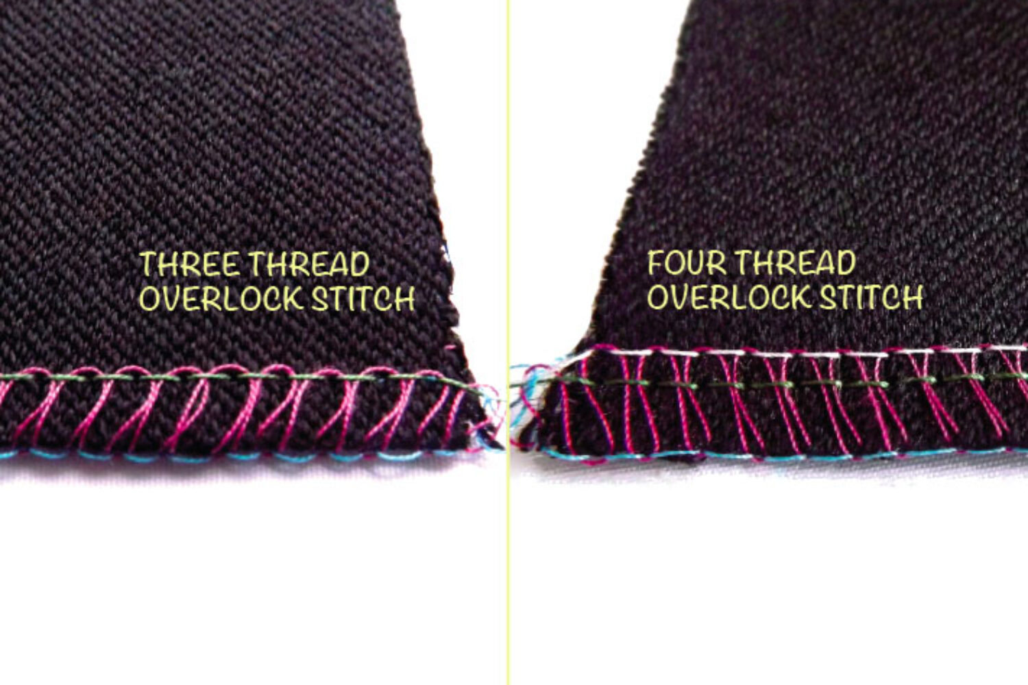 How to unpick an overlock stitch? Inseam Studios